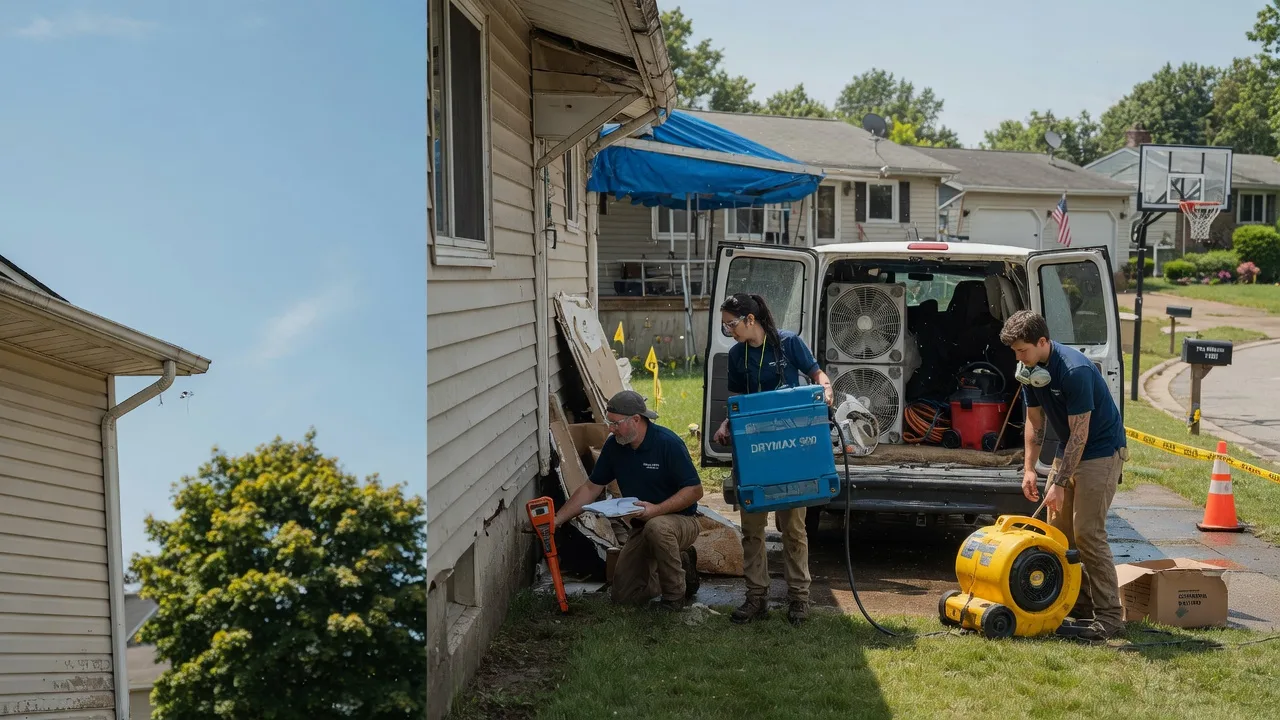 Ceiling Leak Cleanup in Gilbert, WV near me